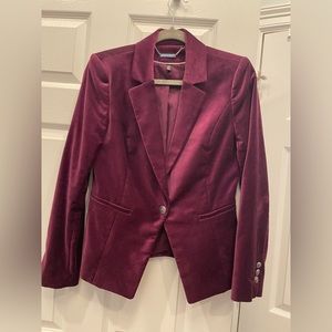 Gorgeous purple velvet blazer. Worn twice.
